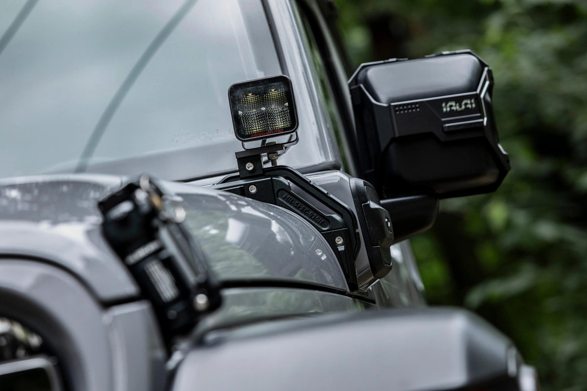 Why Most Jeep Wrangler JL Light Mounts Block the 4xe Charging Door