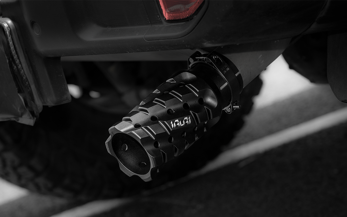 IRURI Auspuffblende für Jeep Wrangler