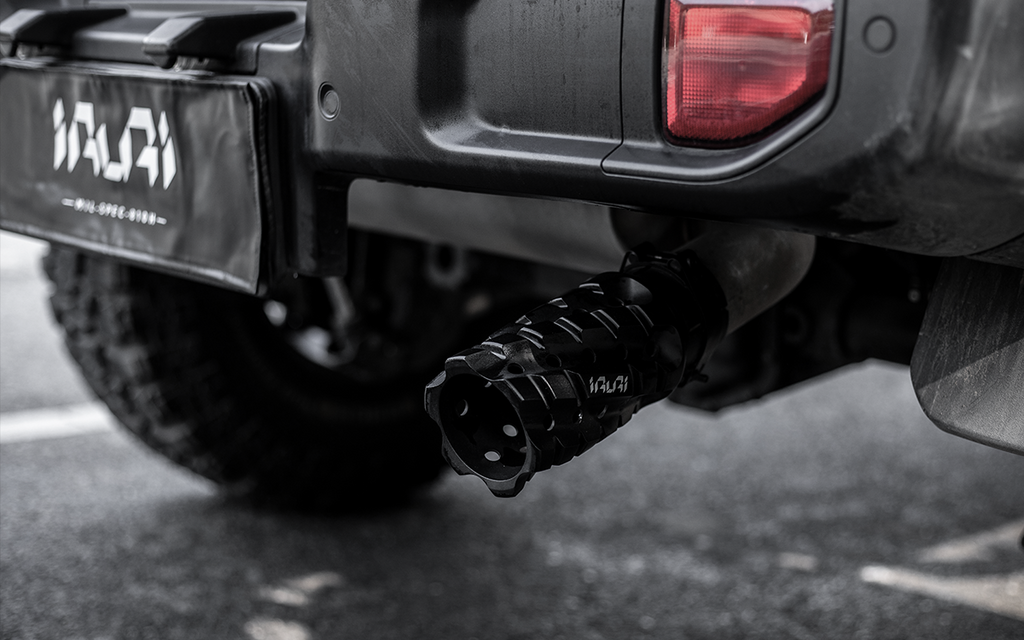 IRURI Auspuffblende für Jeep Wrangler