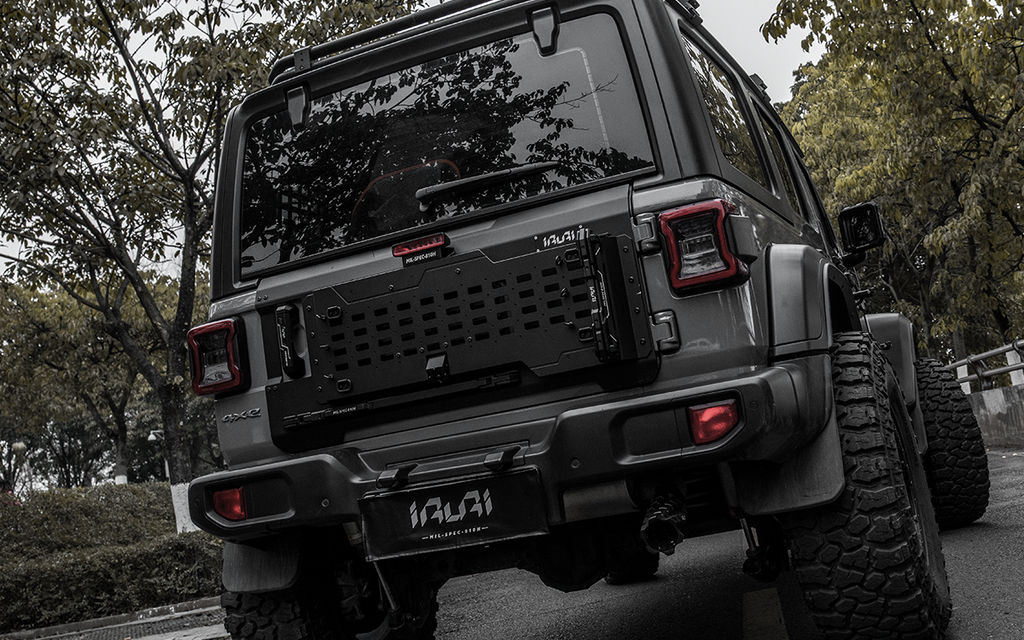 IRURI Auspuffblende für Jeep Wrangler