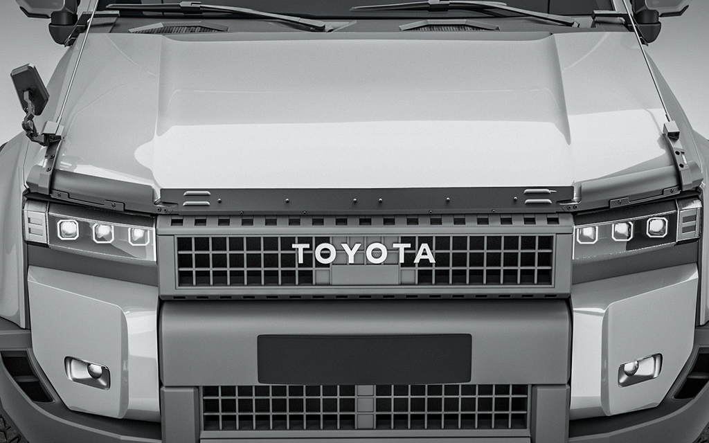 IRURI- Stone Guard for Toyota Land Cruiser LC250