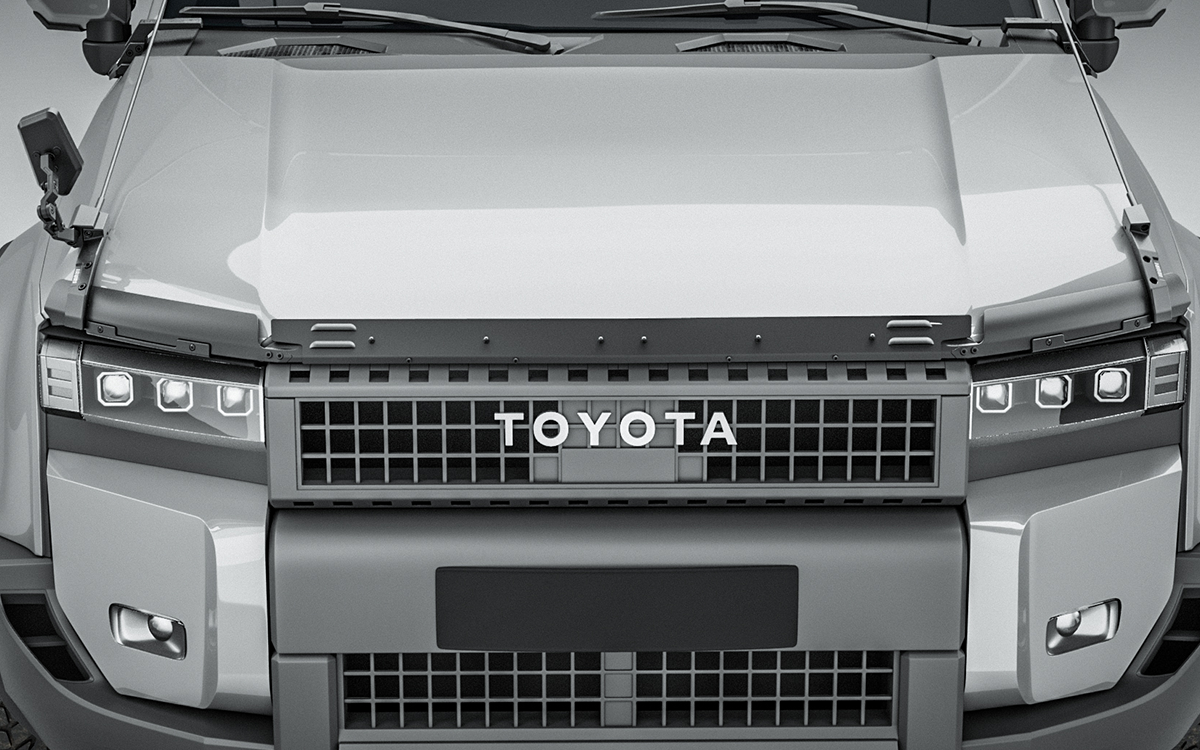 IRURI- Stone Guard for Toyota Land Cruiser LC250