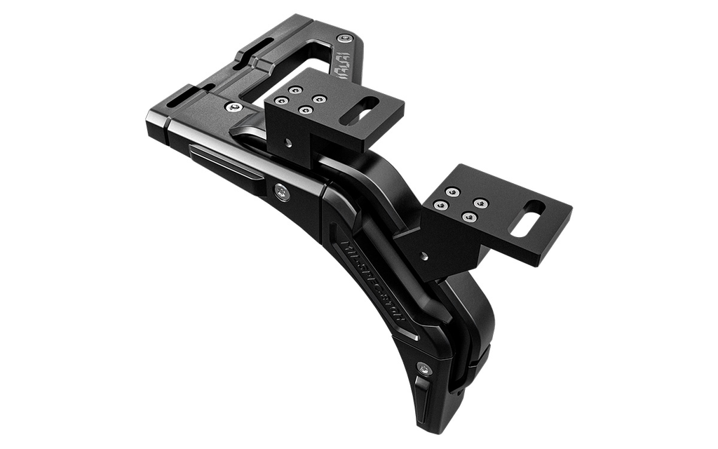 IRURI-Adjustable A-Pillar Light Mounting Brackets for Jeep Wrangler  - Dual Pod LED Light Holder & 45° Angle Adapter Kit (Pair)