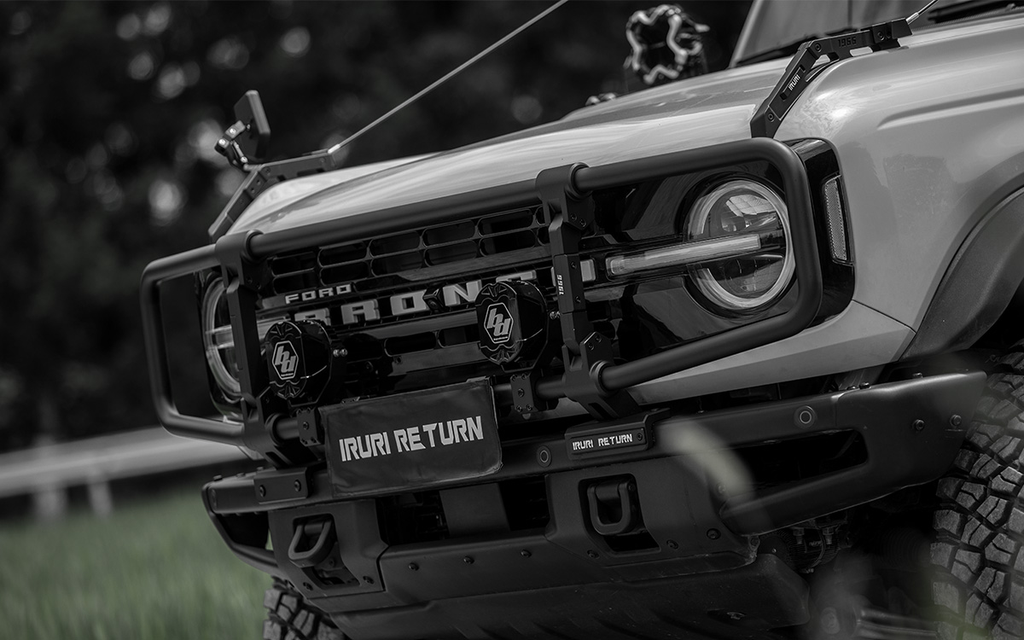 IRURI-RETURN Bronco Aluminum Bull Bar