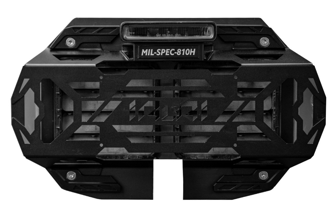 IRURI Tactical Rear License Plate Bracket - Jeep Wrangler