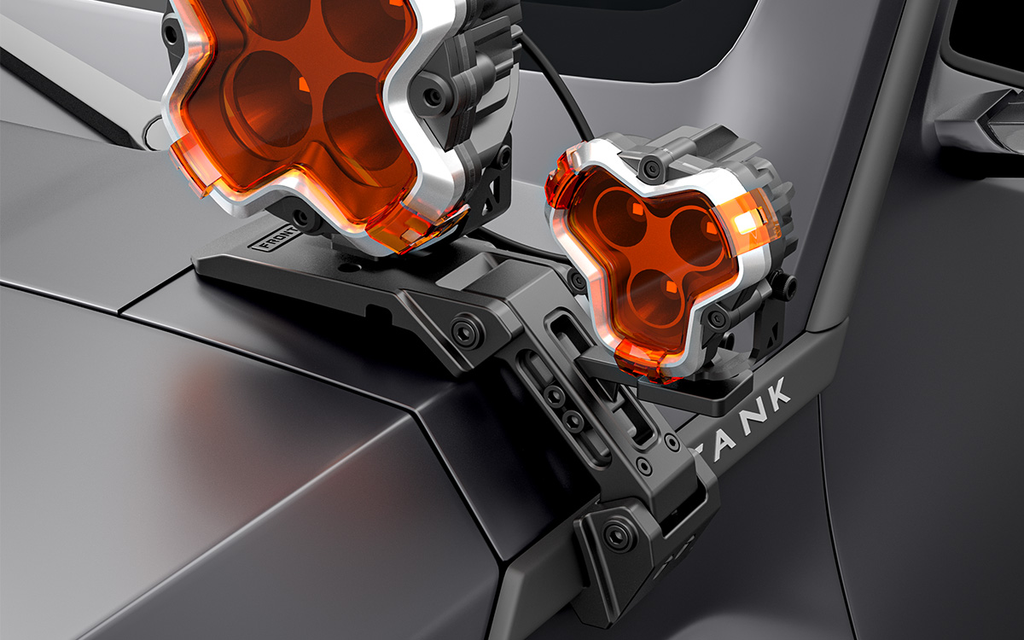 IRURI Tank 700 A-Pillar Light Mounts