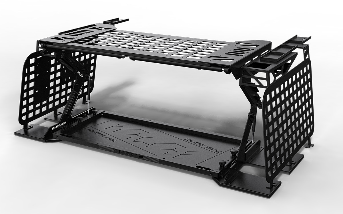IRURI Rear Trunk Integrated Storage System for Jeep Wrangler