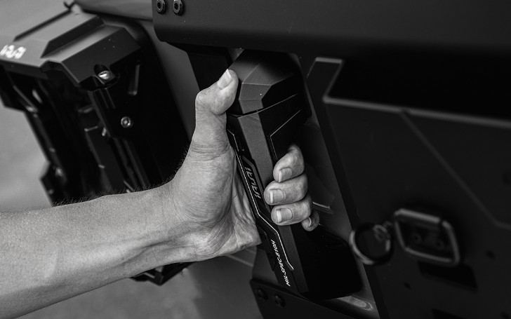IRURI Door Handle Covers blacked-out for Jeep Wrangler(3pcs Set)