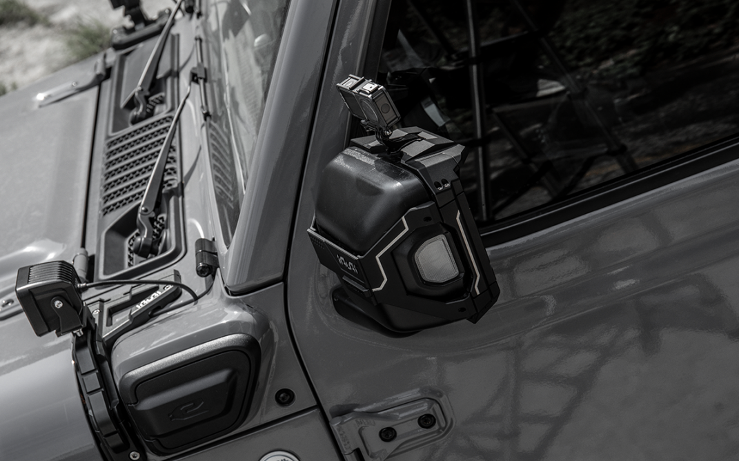 IRURI Side Mirror Covers for Jeep Wrangler（a pair）