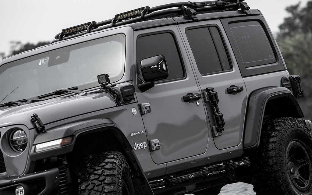 IRURI Rugged Side Ladder – Roof Access Ladder for Jeep Wrangler