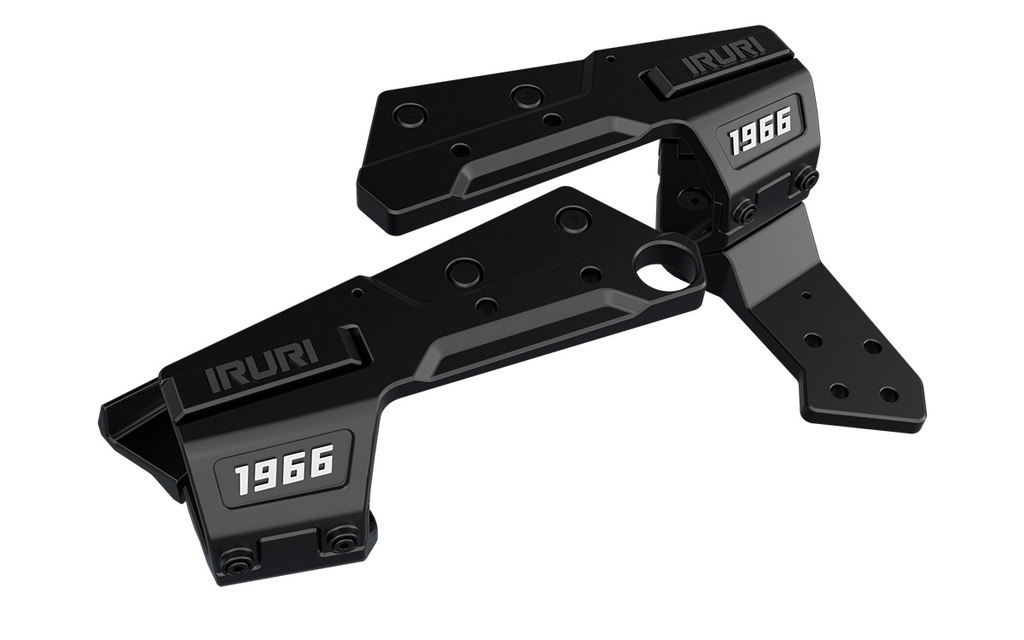 IRURI-RETURN Bronco A-Pillar Light Bar Mount – Triple LED Pod（a pair）