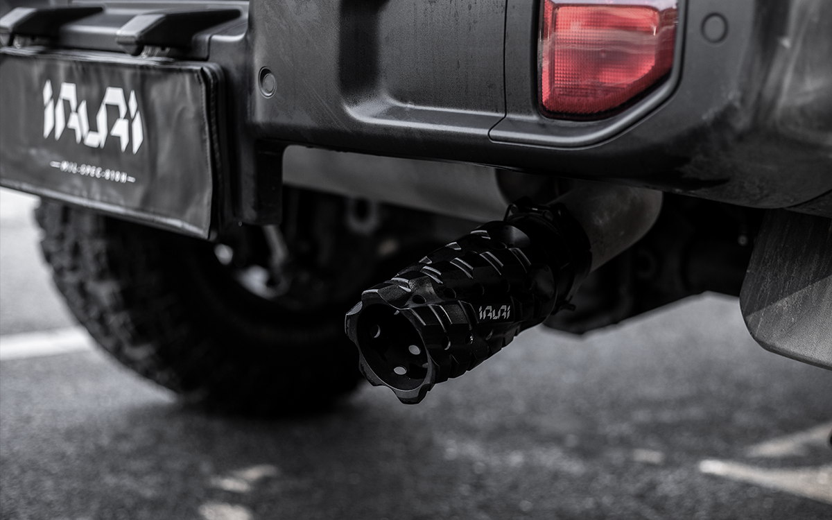 Upgrade your Jeep with the IRURI Exhaust Tip. Deeper sound, high-temp alloy, and aggressive styling. Easy slip-on install for Wrangler JL & JT&.4xe