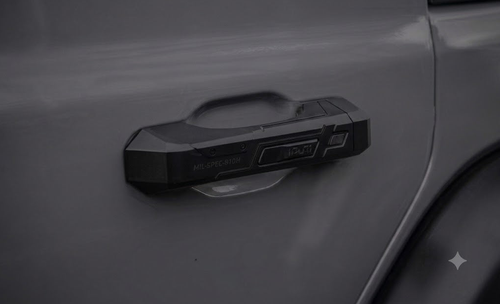 Upgrade your Jeep with IRURI Door Handle Covers. CNC aluminum armor, anti-slip grip, and easy adhesive install for.Jeep Wrangler JL /Jeep Gladiator JT/4XE/Jeep Wrangler JL Rubicon