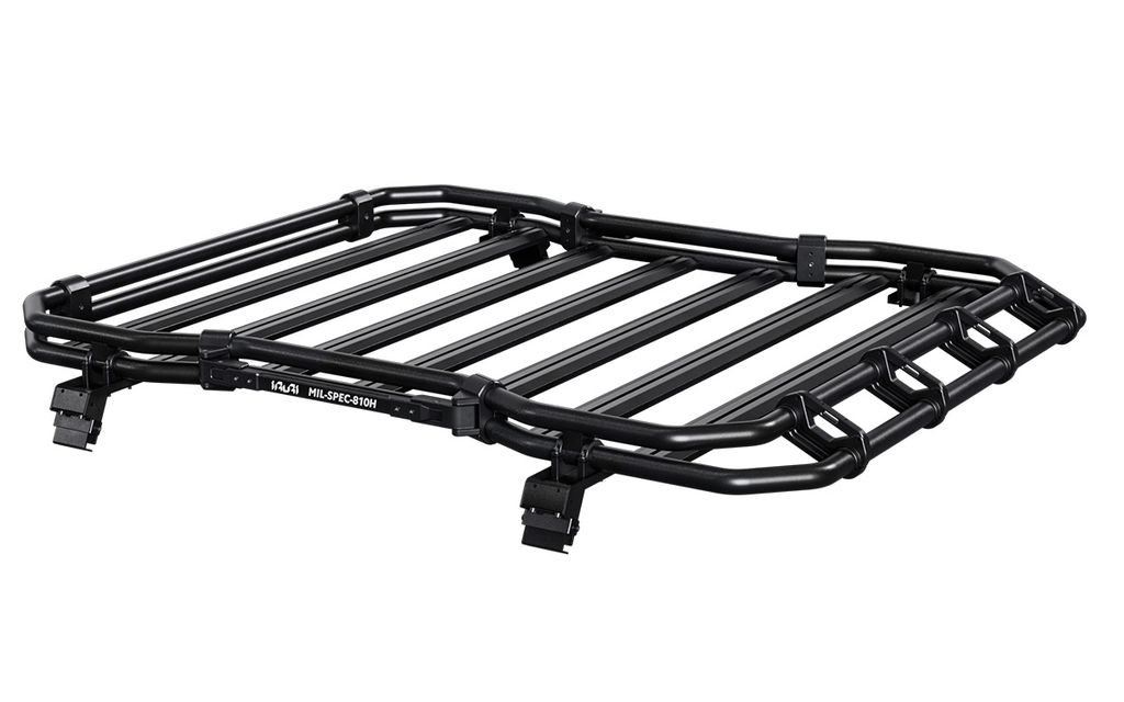 Upgrade your rig with the Dual Layer Roof Rack for Jeep Wrangler. Lightweight aluminum, aerodynamic design, and heavy-duty storage for JL/JL4XE/JL Rubicon