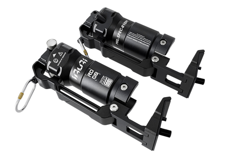 Upgrade your Jeep with the IRURI Grenade Hood Latch & Sand Mirror Kit. CNC aluminum durability, easy bolt-on install, and better trail visibility.
