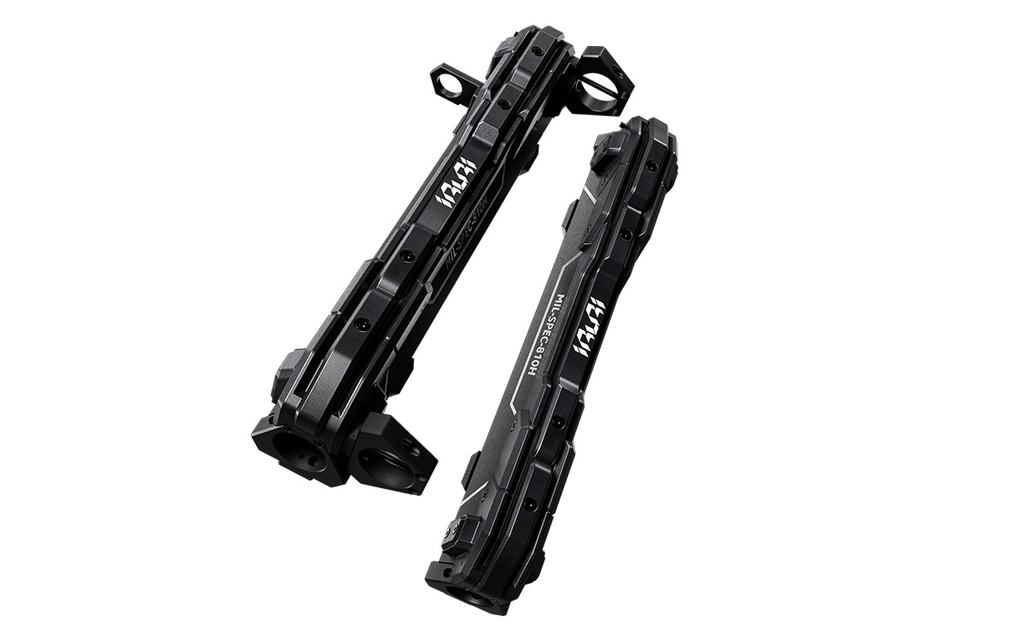 Upgrade your Jeep with the IRURI Multi-Function Flag Pole Mount. Holds flag, antenna & shovel. MIL-SPEC alloy build for Wrangler JL&JL4xe & Jeep Wrangler JL Rubicon