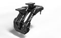 Upgrade night trails with the IRURI Origin A-Pillar Light Mount for Jeep JL & 4xe. No-drill install, CNC aluminum durability, and MIL-SPEC strength.