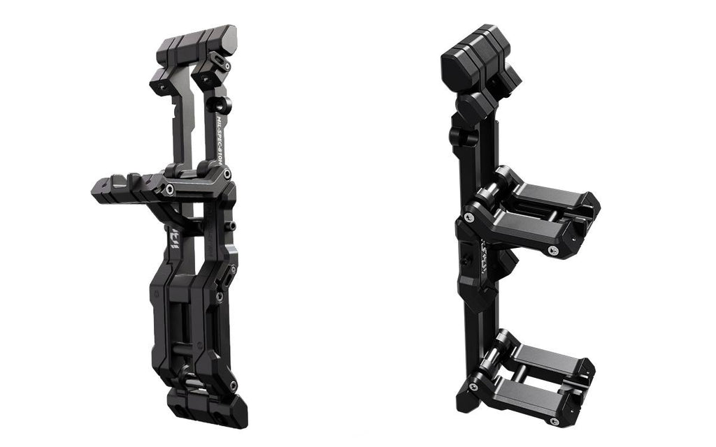 Access your Jeep's roof easily with the IRURI Side Ladder. Heavy-duty alloy, anti-slip steps, and no-drill bolt-on install for JL & JL4xe&JT&RUBICON.