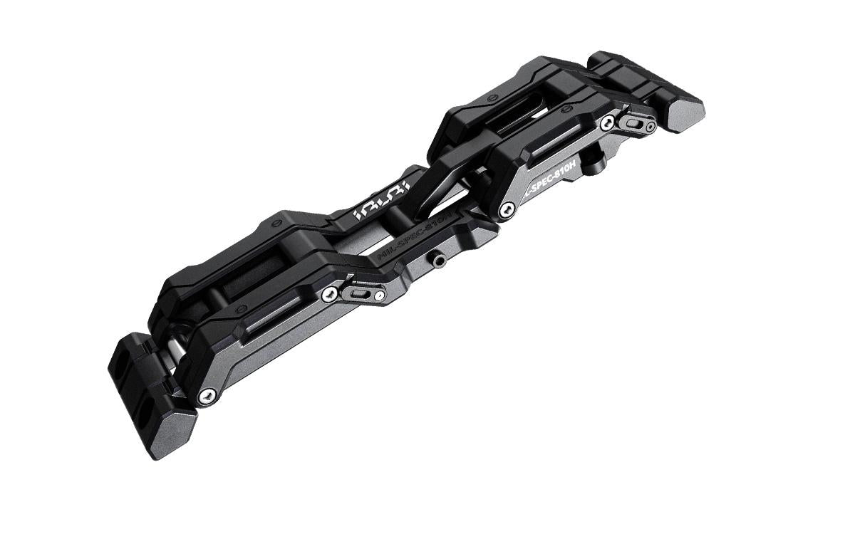 Access your Jeep's roof easily with the IRURI Side Ladder. Heavy-duty alloy, anti-slip steps, and no-drill bolt-on install for JL & JL4xe&JT&RUBICON.