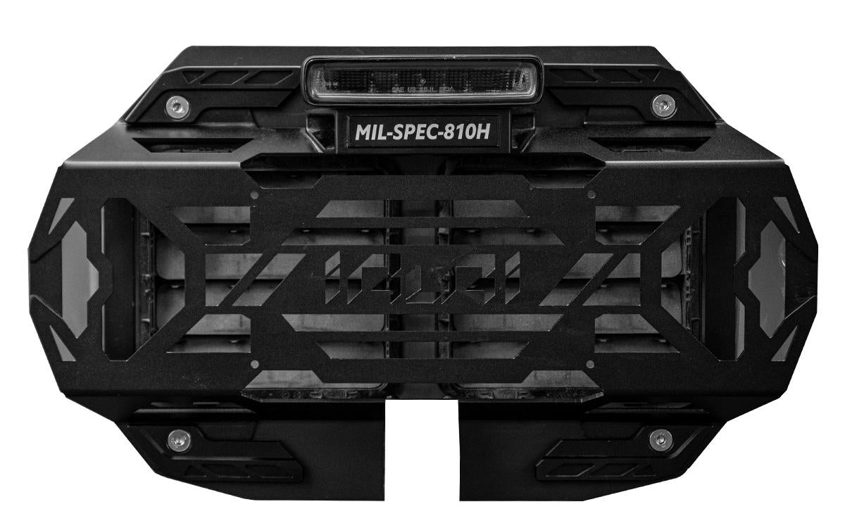 IRURI Tactical Rear License Plate Bracket - Jeep Wrangler