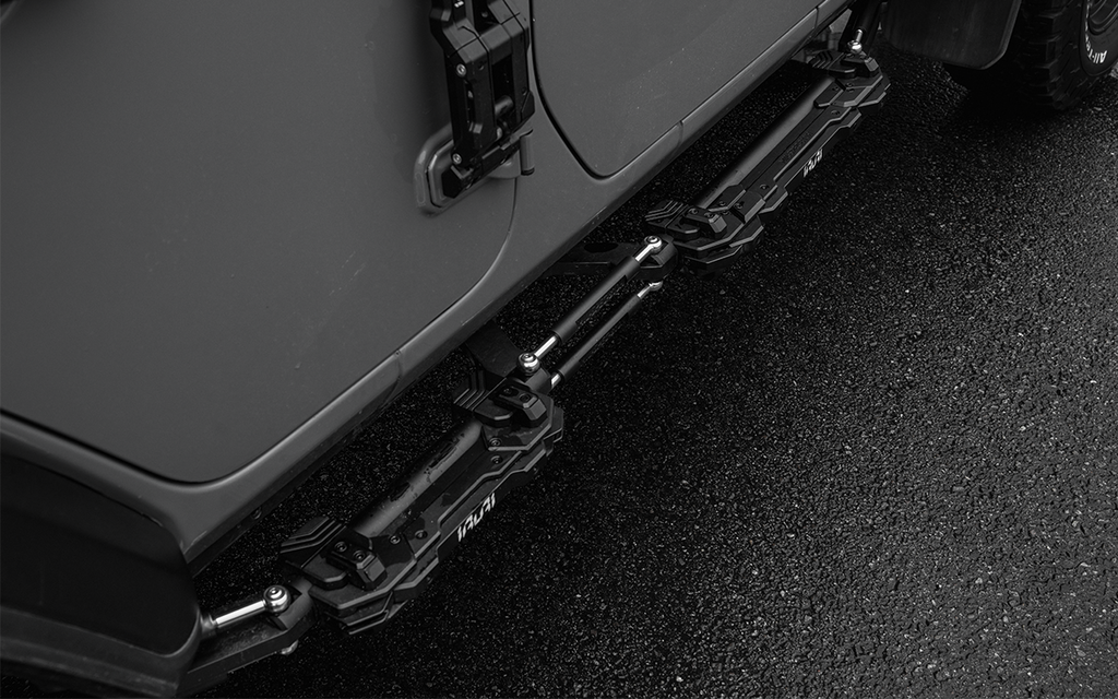 IRURI Adjustable Side Ladder for Jeep Wrangler
