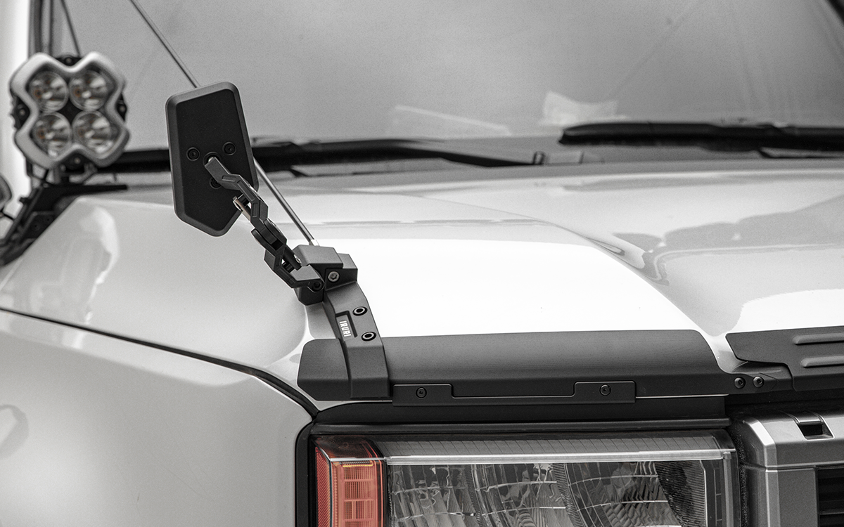 IRURI- Rain Forest Diverter with Asymmetric Sand Mirrors for Toyota Land Cruiser LC250(a pair)