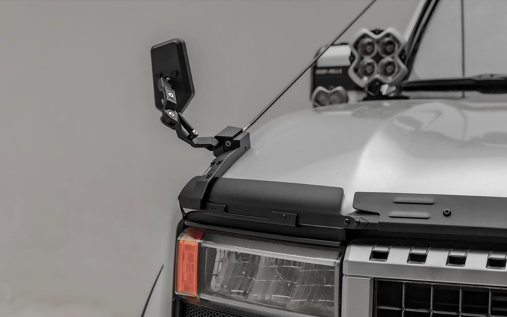 IRURI- Rain Forest Diverter with Asymmetric Sand Mirrors for Toyota Land Cruiser LC250(a pair)