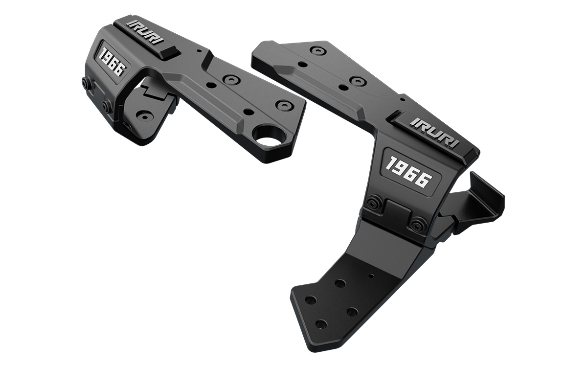IRURI Bronco A-Pillar LED Light Bar Mount Brackets Studio Product Shot