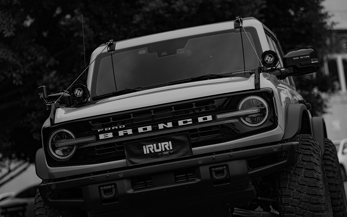 Upgrade your 2021-2026 Ford Bronco. Matte black side mirror covers with integrated rain guards. Durable, weatherproof protection for off-road visibility.
