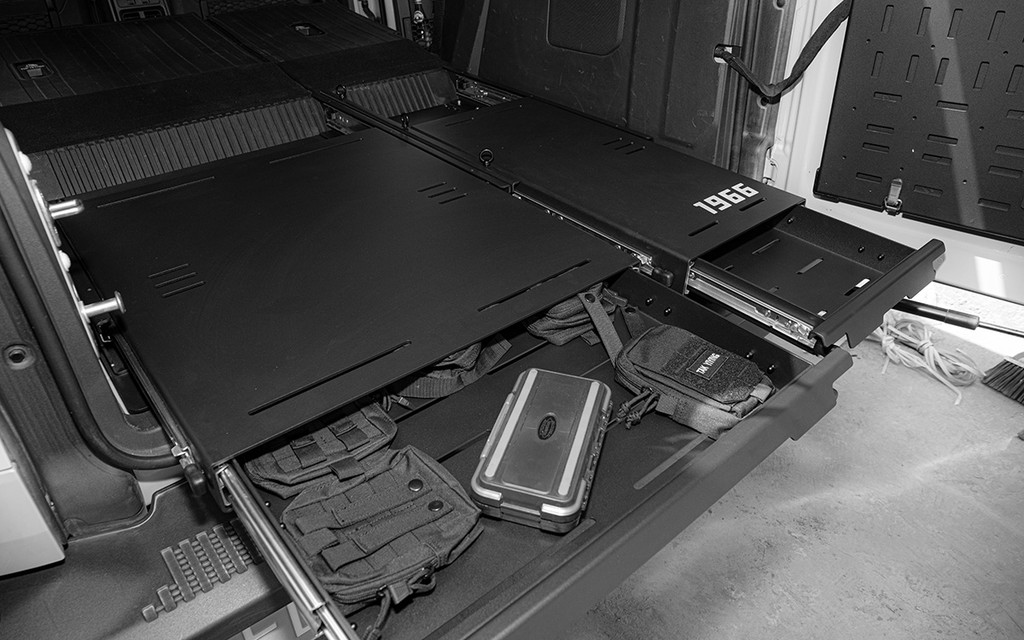 Transform your 2021-2026 Ford Bronco into a camper. Durable flat sleeping platform for car camping and fishing trips. No-drill installation, creates a perfect flat surface.