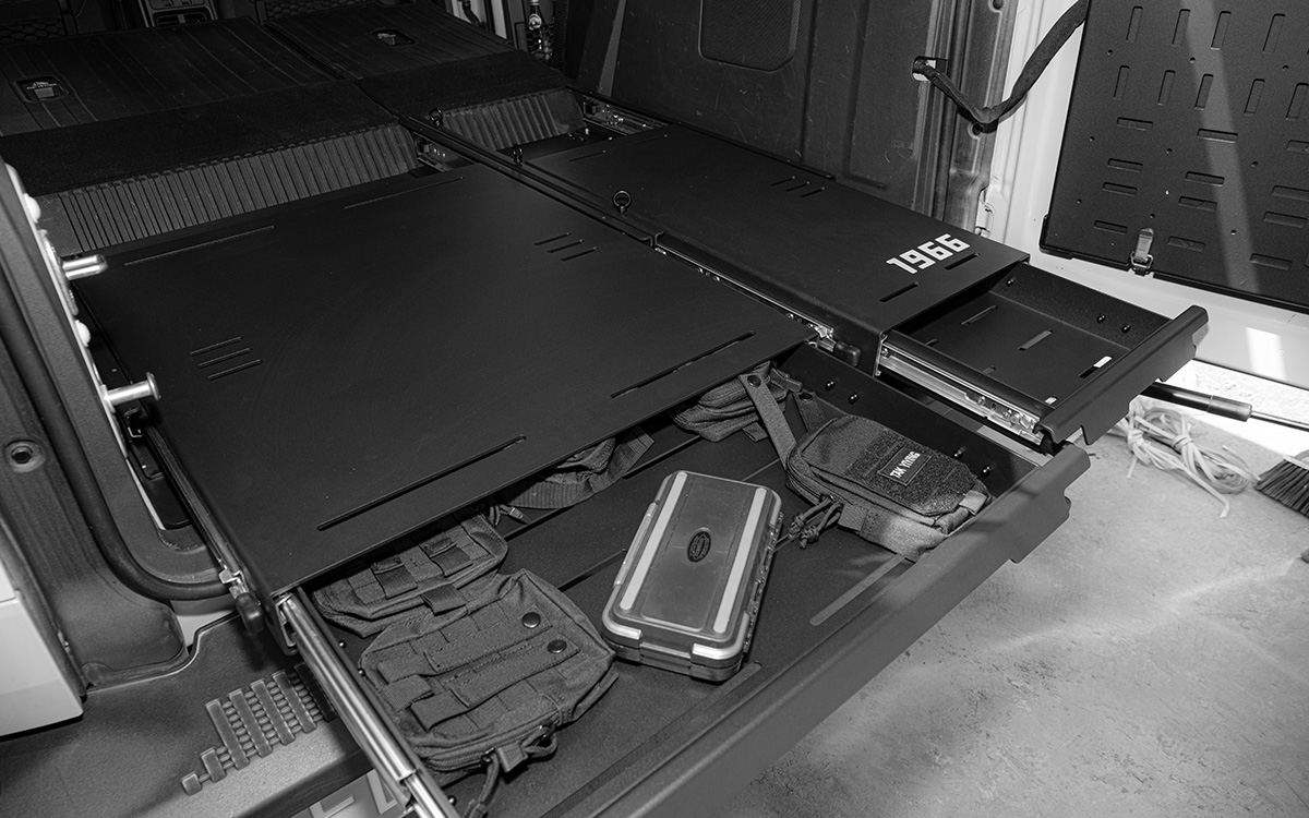 Transform your 2021-2026 Ford Bronco into a camper. Durable flat sleeping platform for car camping and fishing trips. No-drill installation, creates a perfect flat surface.