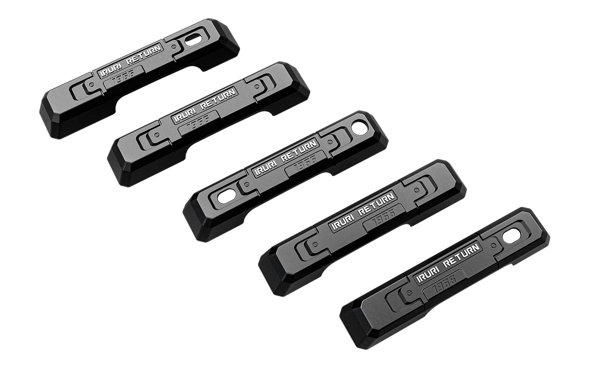Easy DIY chrome delete. 2021-2026 Ford Bronco matte black door handle overlay covers. 5-piece set for 4-door models. Peel-and-stick, scratch-resistant.