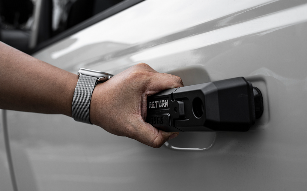 Easy DIY chrome delete. 2021-2026 Ford Bronco matte black door handle overlay covers. 5-piece set for 4-door models. Peel-and-stick, scratch-resistant.