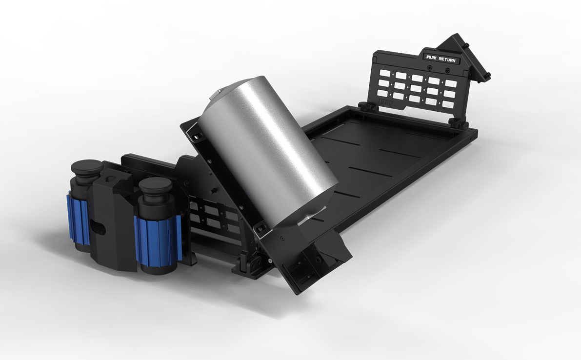 Optimize your trunk space. 2021-2026 Ford Bronco rear cargo shelf. Heavy-duty quick-release storage platform for efficient gear organization and overland travel.