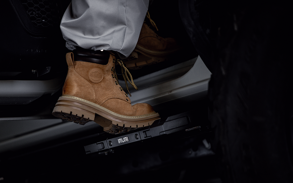 IRURI Quick-Release Rock Rail Side Steps for Ford Bronco(a pair)