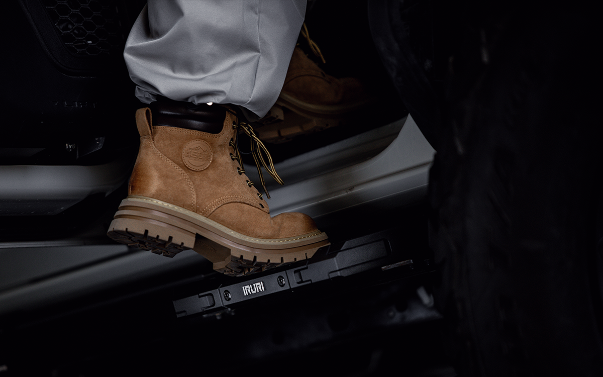 IRURI Quick-Release Rock Rail Side Steps for Ford Bronco(a pair)