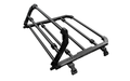Ultimate overlanding utility. 2021-2026 Ford Bronco tactical folding roof rack platform. Heavy-duty design with noise-reducing folding mechanism. No-drill fit.