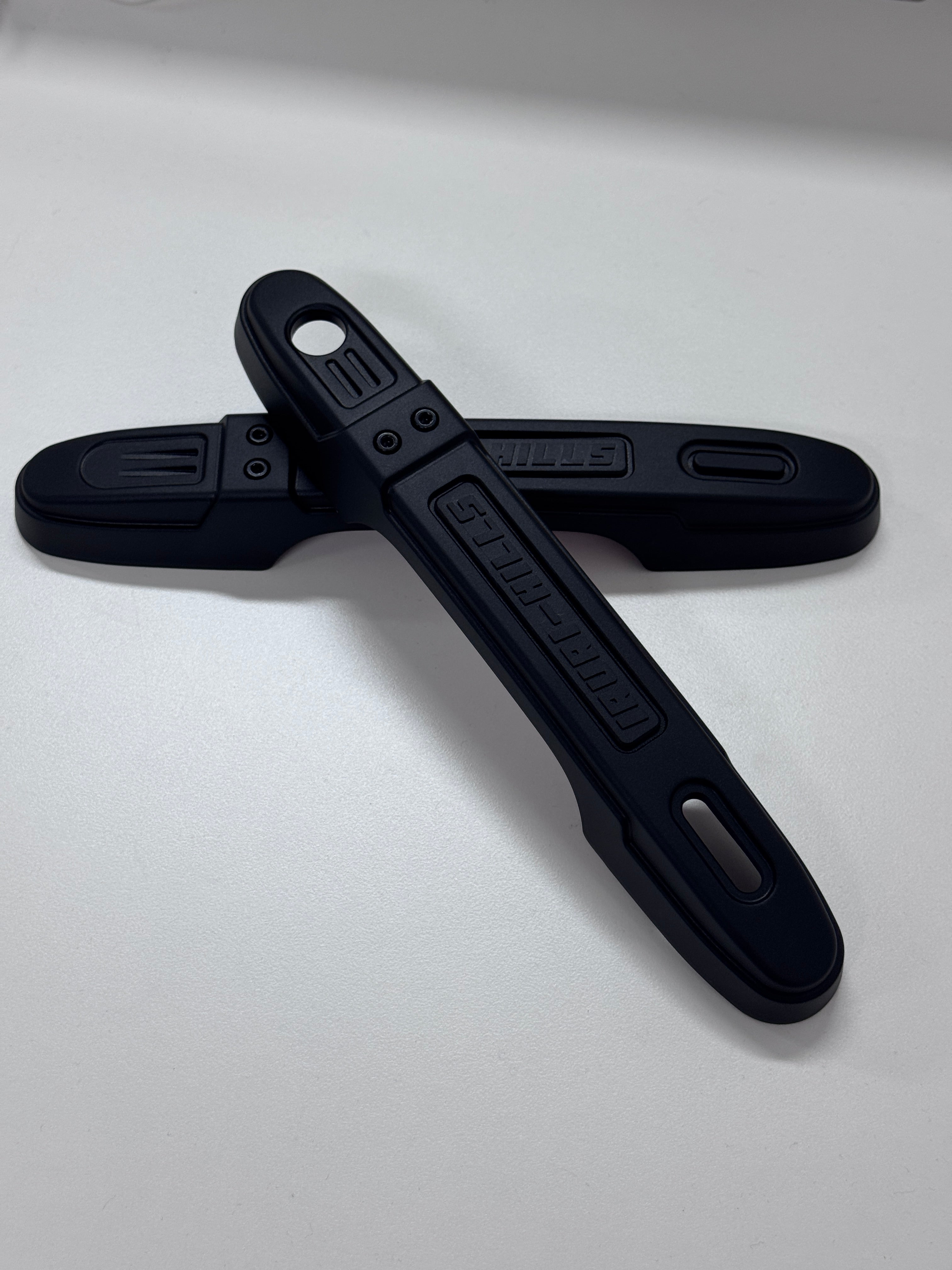 IRURI-HILLS Door Handle Covers for TOYOTA LC250(black on black)