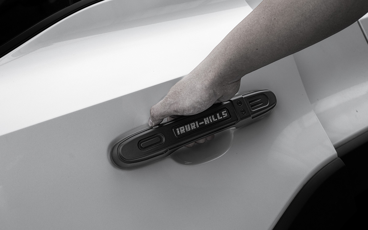 Upgrade your lc250 with CNC Aluminum Door Handle Covers. Scratch-proof, textured grip & tool-less install for a rugged tactical look.