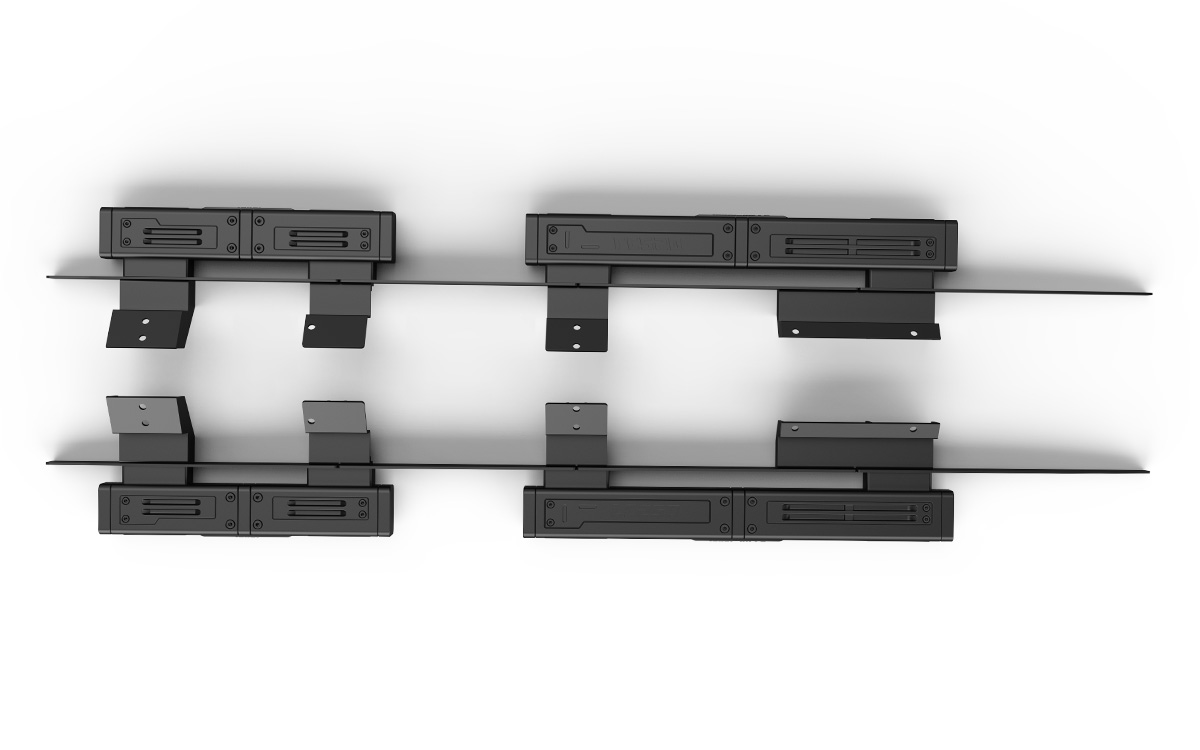 IRURI Modular Side Step Boards for Toyota Land Cruiser Prado LC250(a pair)