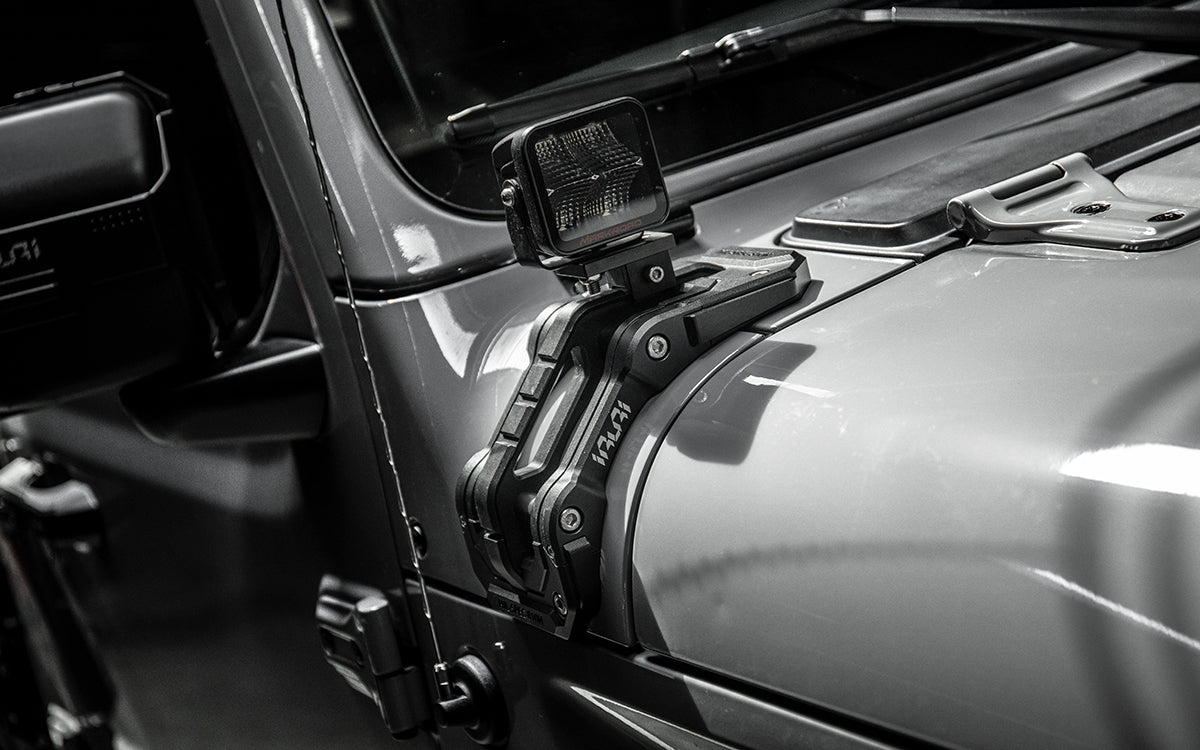CNC aluminum Jeep exterior accessories