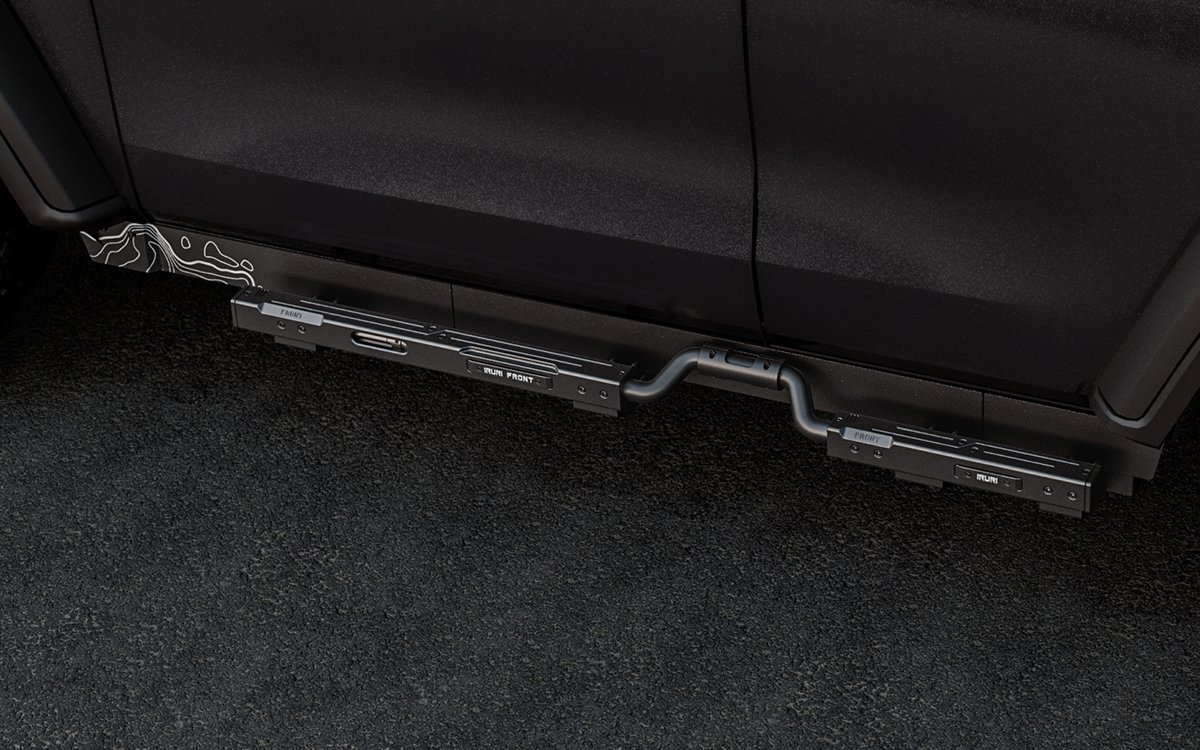 "Experience high-strength protection without the weight. IRURI’s magnesium-aluminum side steps for Tank 300 offer superior durability and are 100% rust-proof. Heavy-duty 440lbs capacity with zero-drill fitment. Upgrade your rig’s performance today."