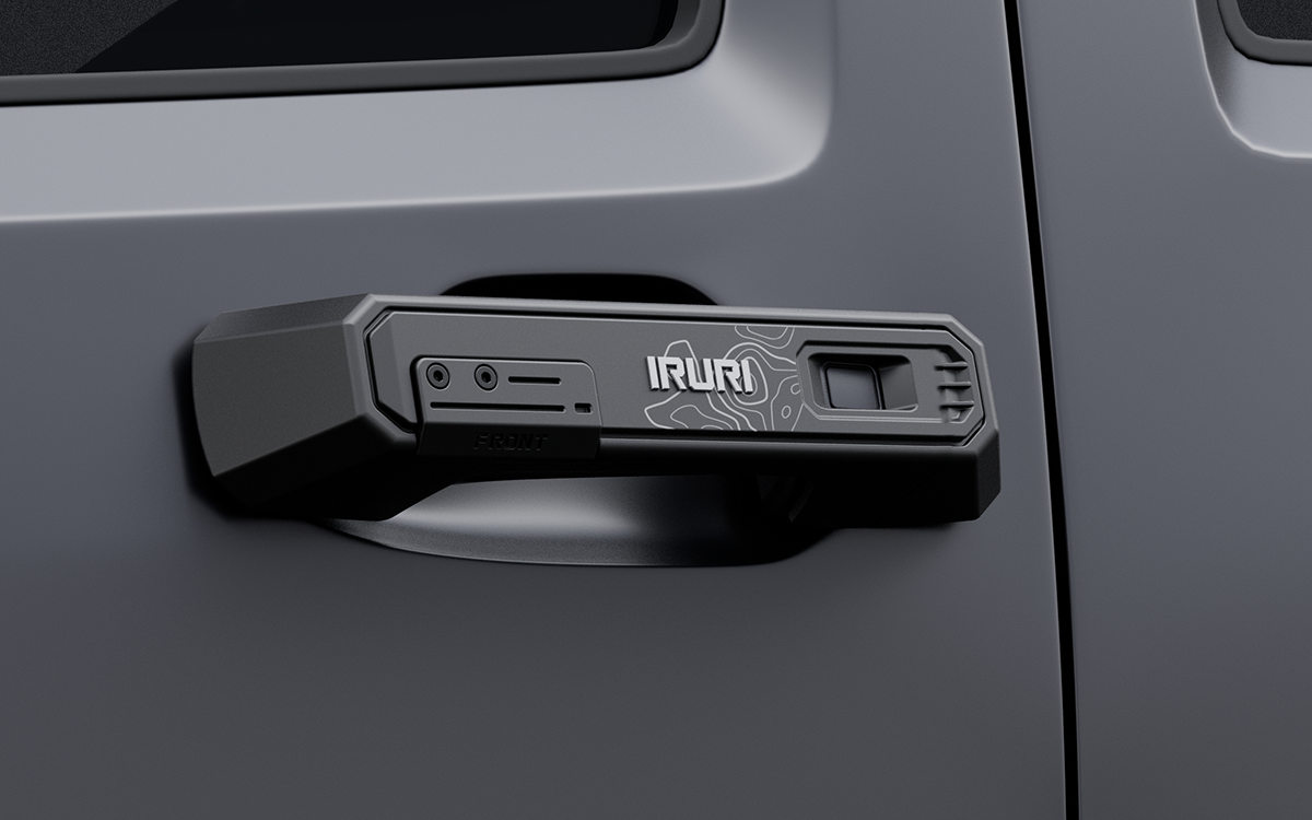Precision CNC aluminum door handle covers for Tank 700. Textured grip design, durable protection, and easy installation. Enhance the rugged look of your SUV.