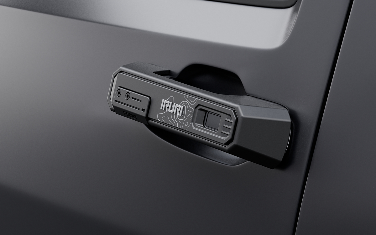 Precision CNC aluminum door handle covers for Tank 700. Textured grip design, durable protection, and easy installation. Enhance the rugged look of your SUV.