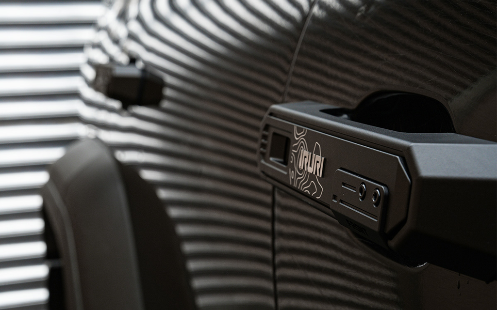 Precision CNC aluminum door handle covers for Tank 700. Textured grip design, durable protection, and easy installation. Enhance the rugged look of your SUV.